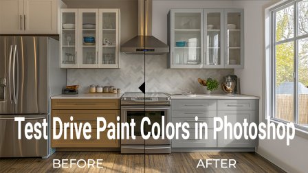 Photoshop for Home Design: Paint Color Visualizations for Interiors