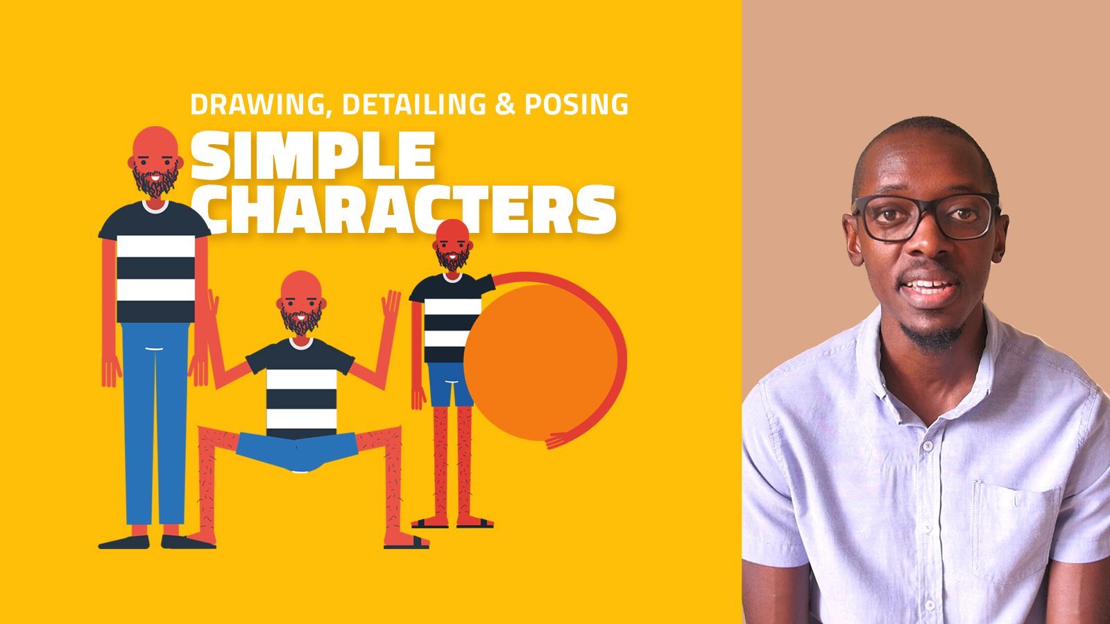 Easy 5 Minute Characters In Adobe Illustrator - New Technique