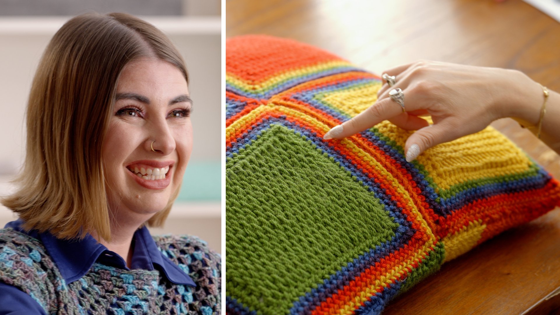 Aprendamos Crochet Tunecino  Ganchillo tunecino, Patrones de