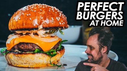 The Perfect Burger in the Home Kitchen