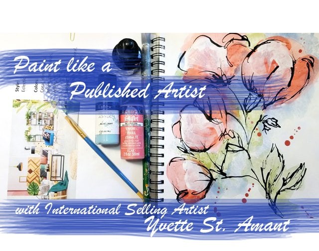 Yvette St. Amant Acrylic Paints, Art Supplies, Online Art Courses, & Home  Decor