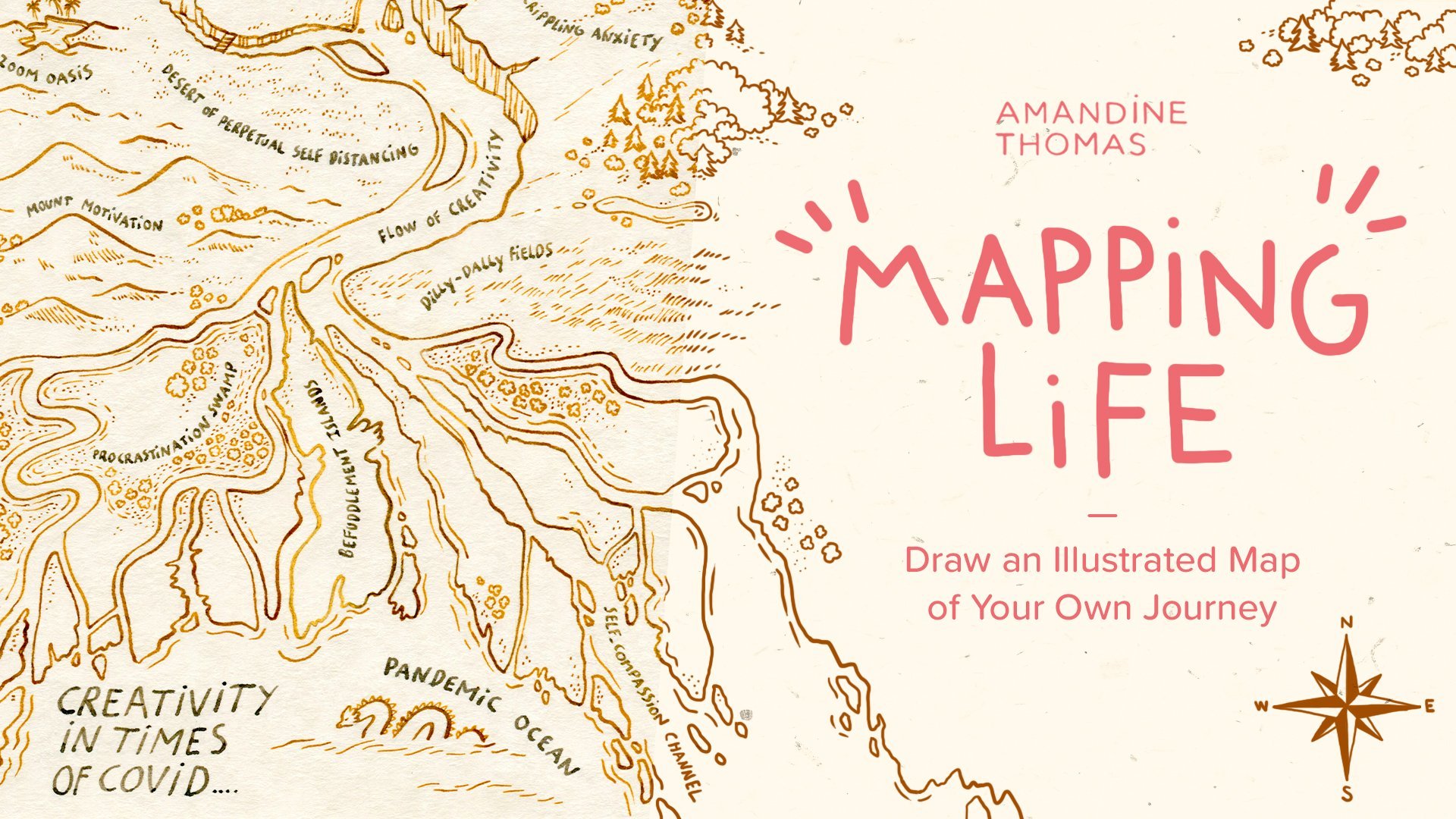 Mapping Life Draw an Illustrated Map of Your Own Journey Amandine