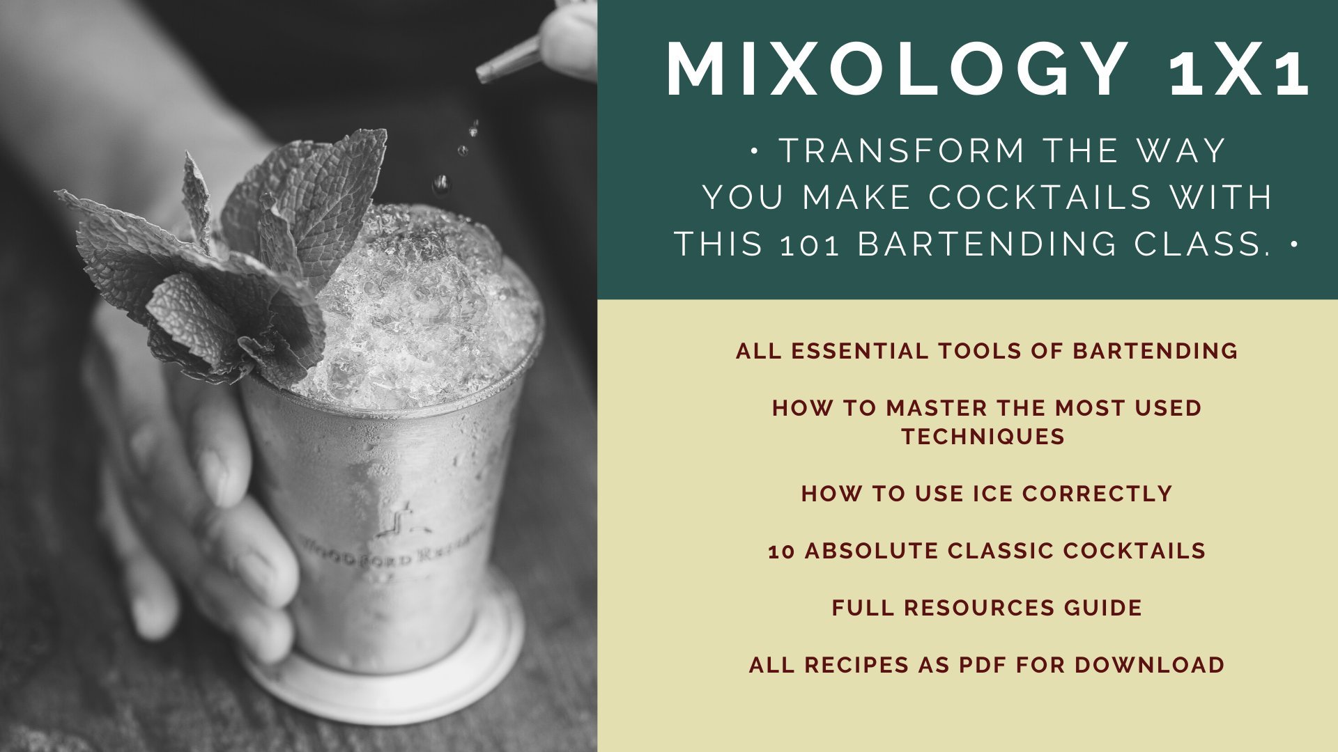 Cocktail Ice 101