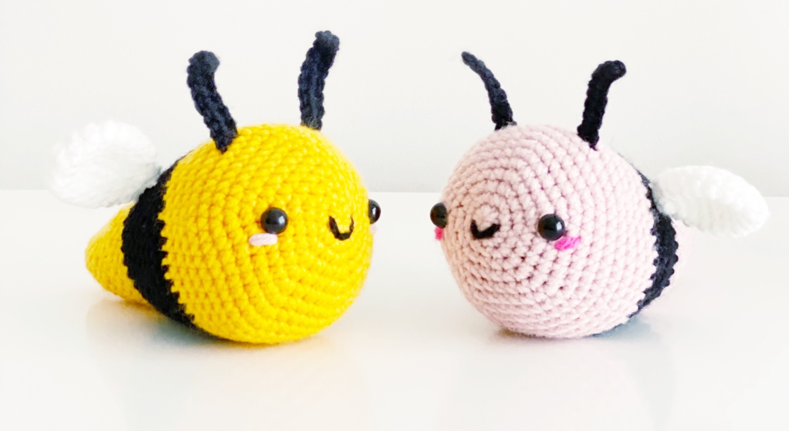 5 Little Monsters: Crocheted Bee Amigurumi