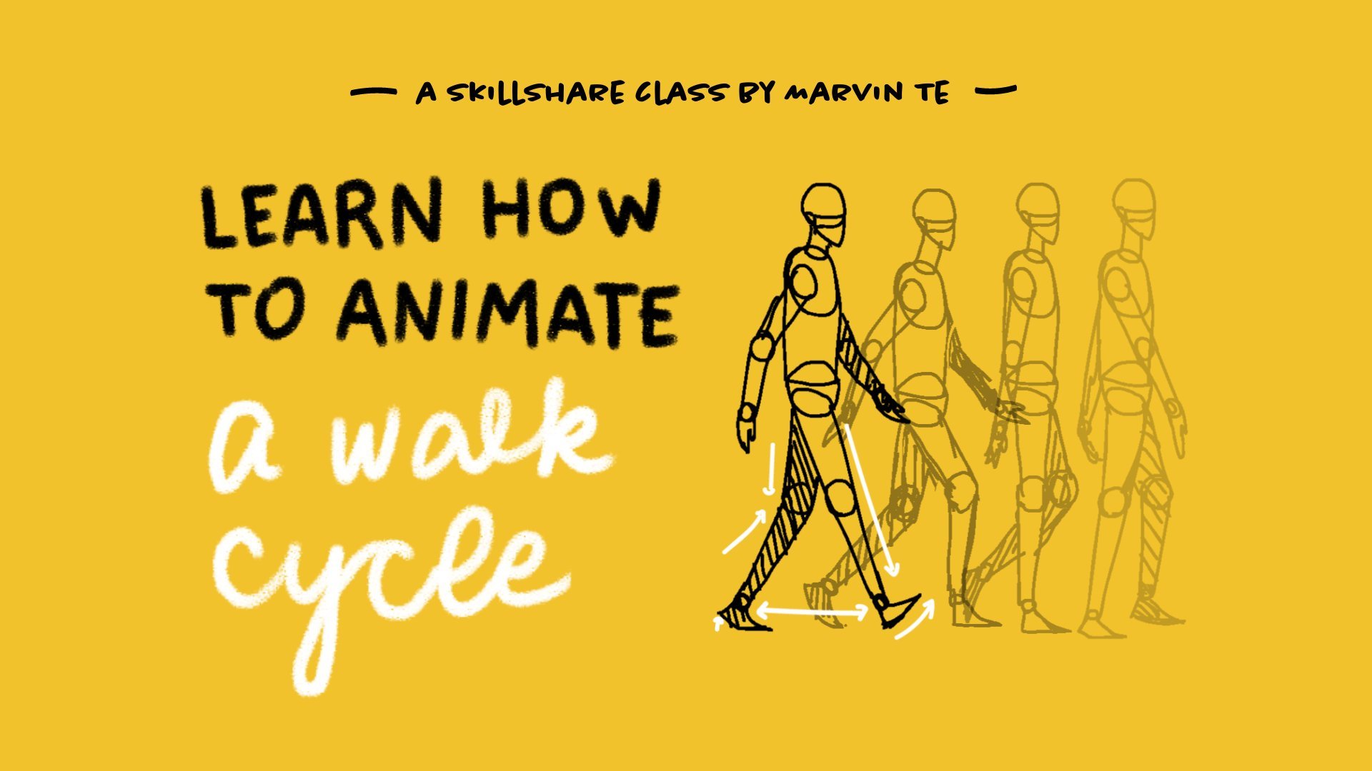 walk cycle animation front