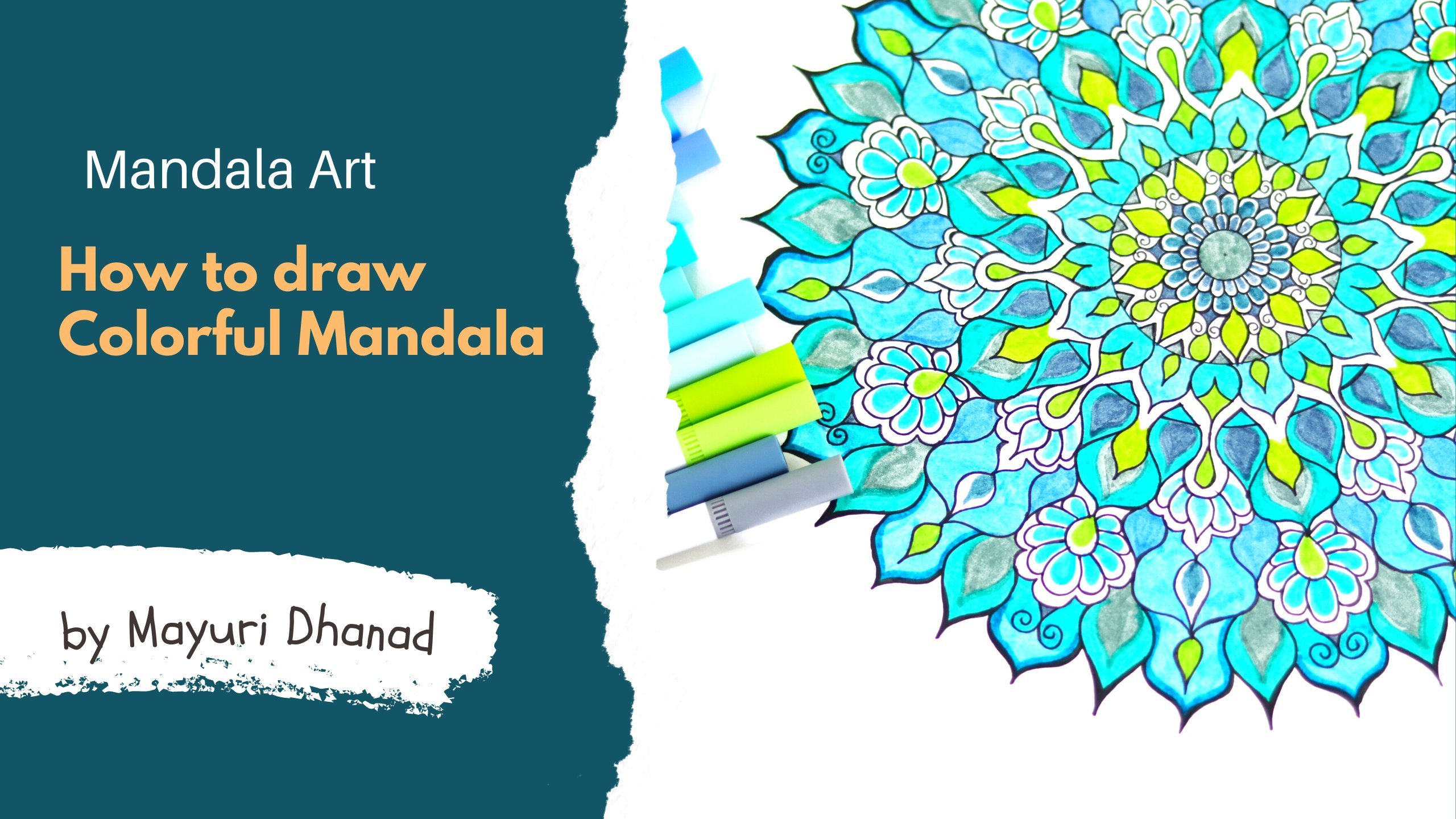 How to Draw Mandala Art