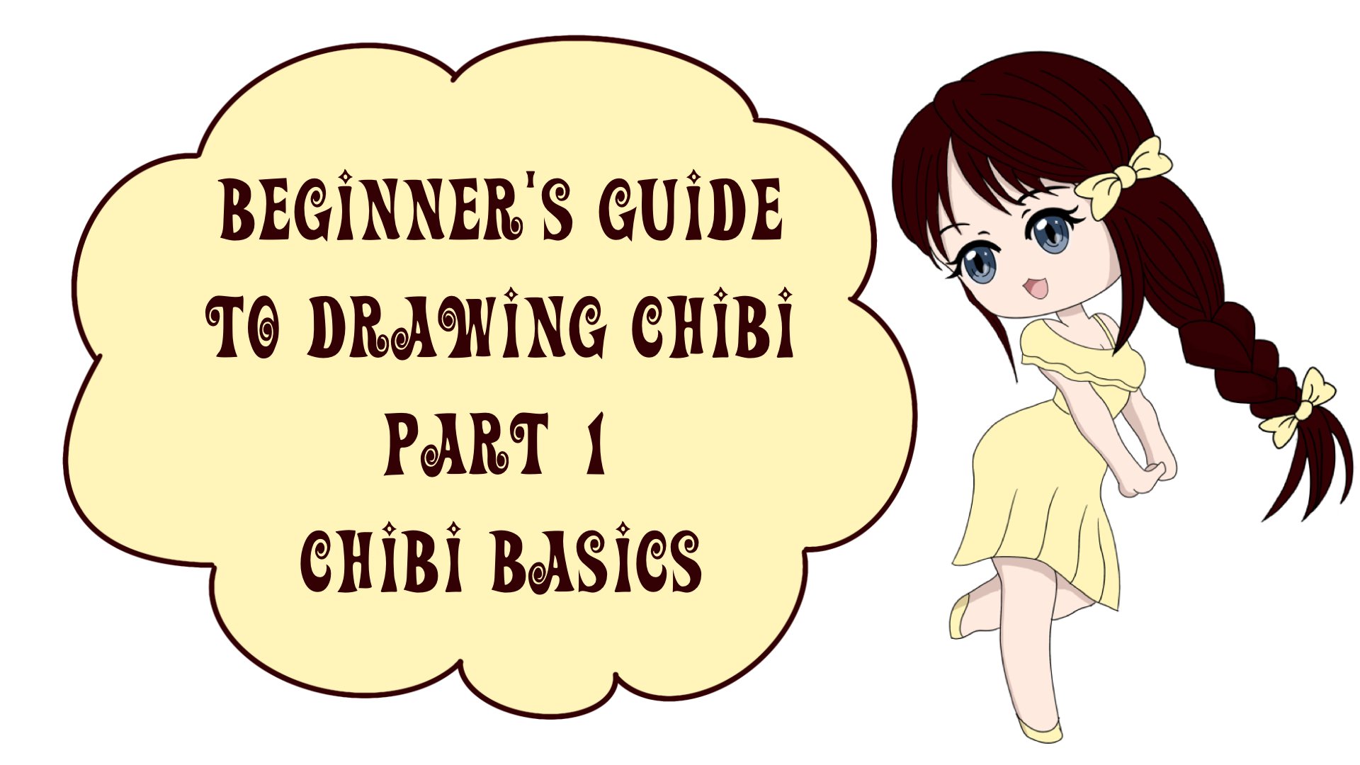 Beginners guide to Chibi Character Drawing Part 1 Chibi basics and