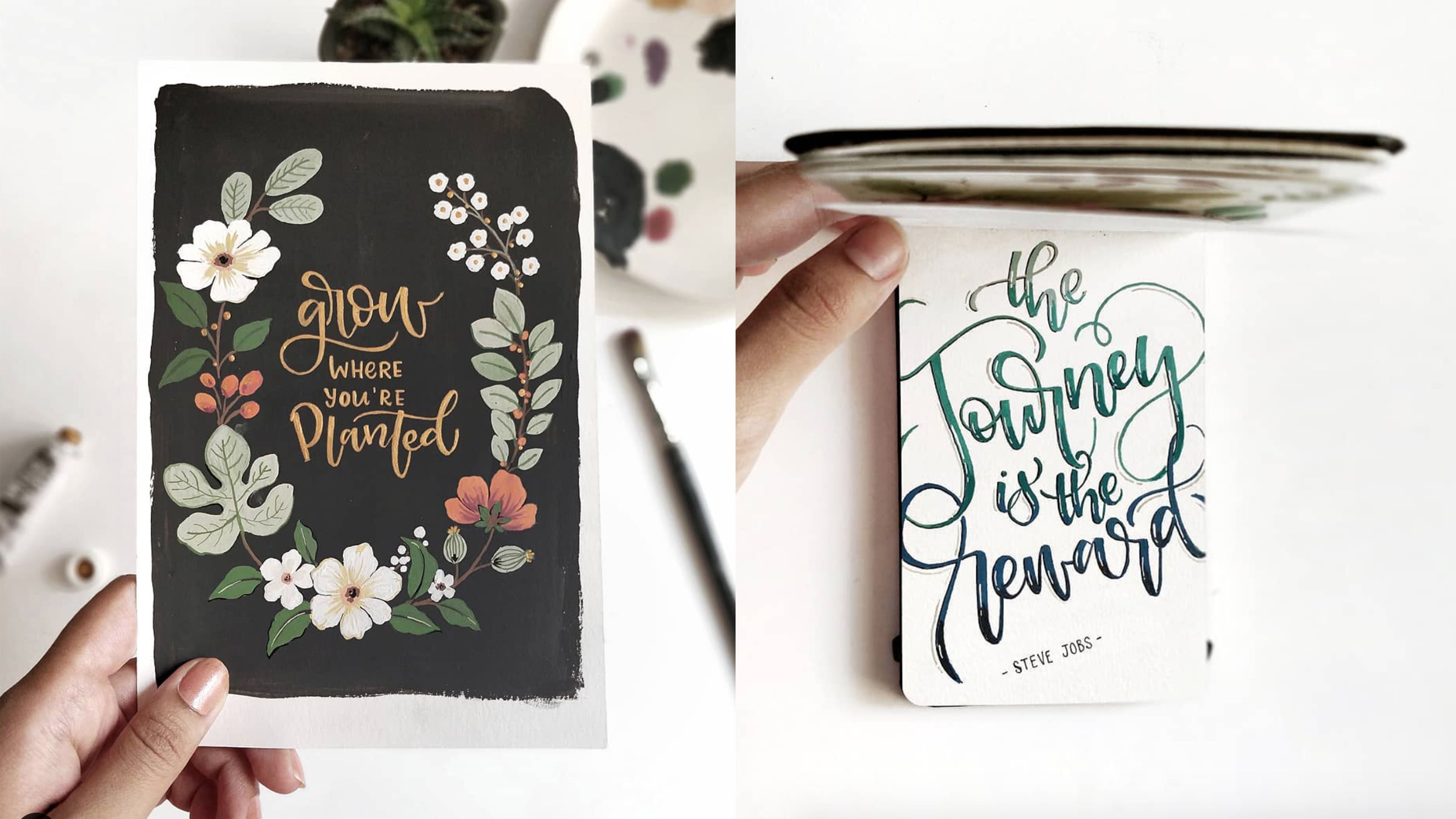 Aquele que é capaz de fazer - Rabisco Hand Lettering