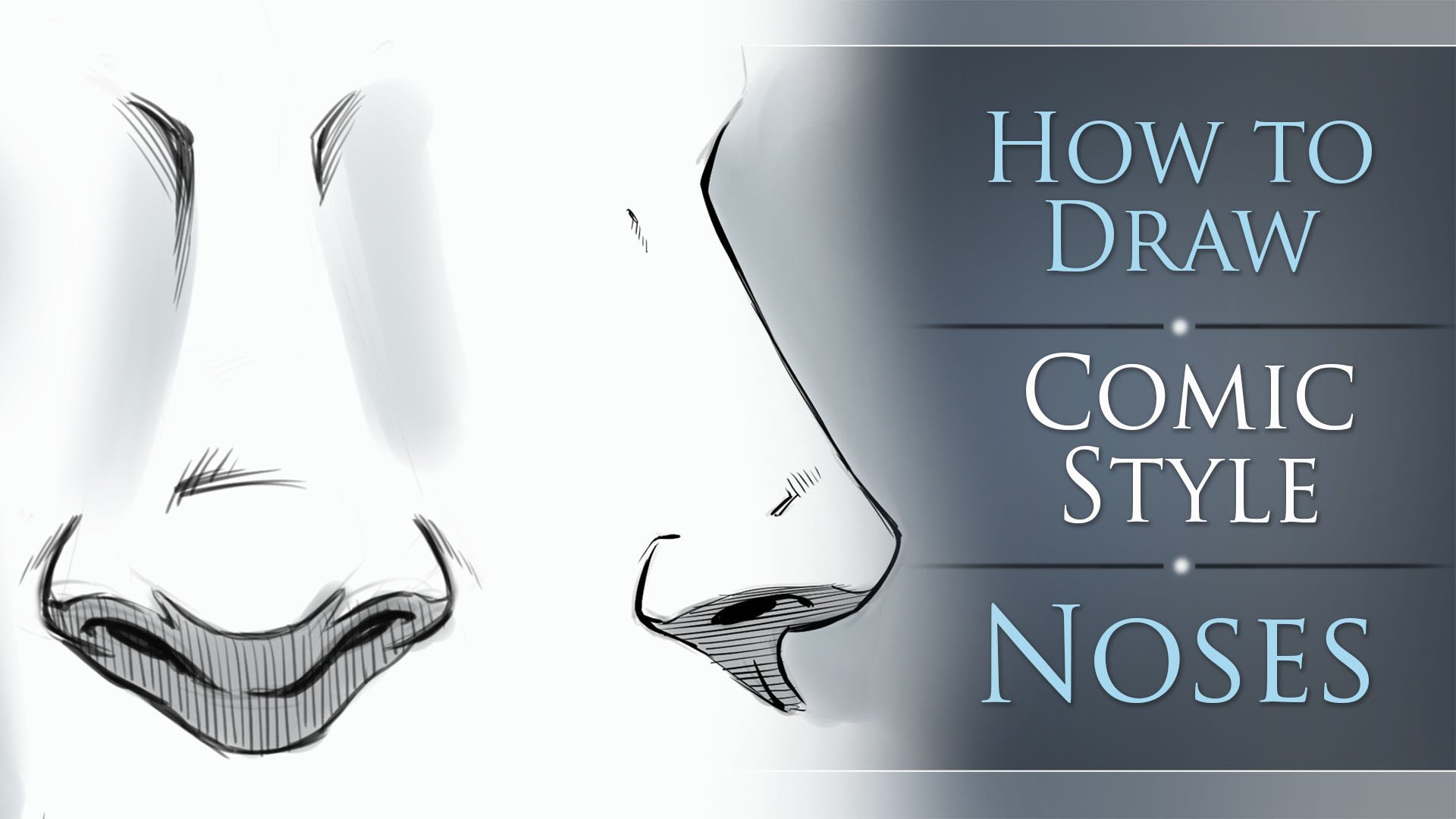 how to draw anime nose female