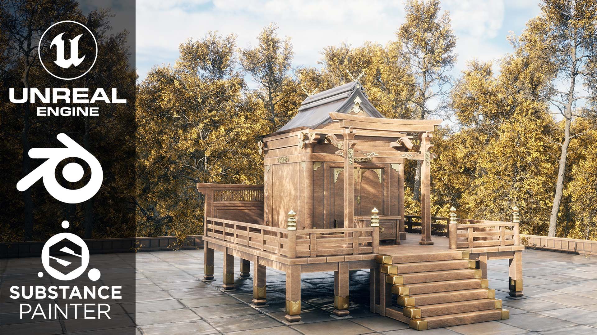 Creating A Japanese Shrine Environment In Unreal Engine 5 Aniket Rawat Skillshare