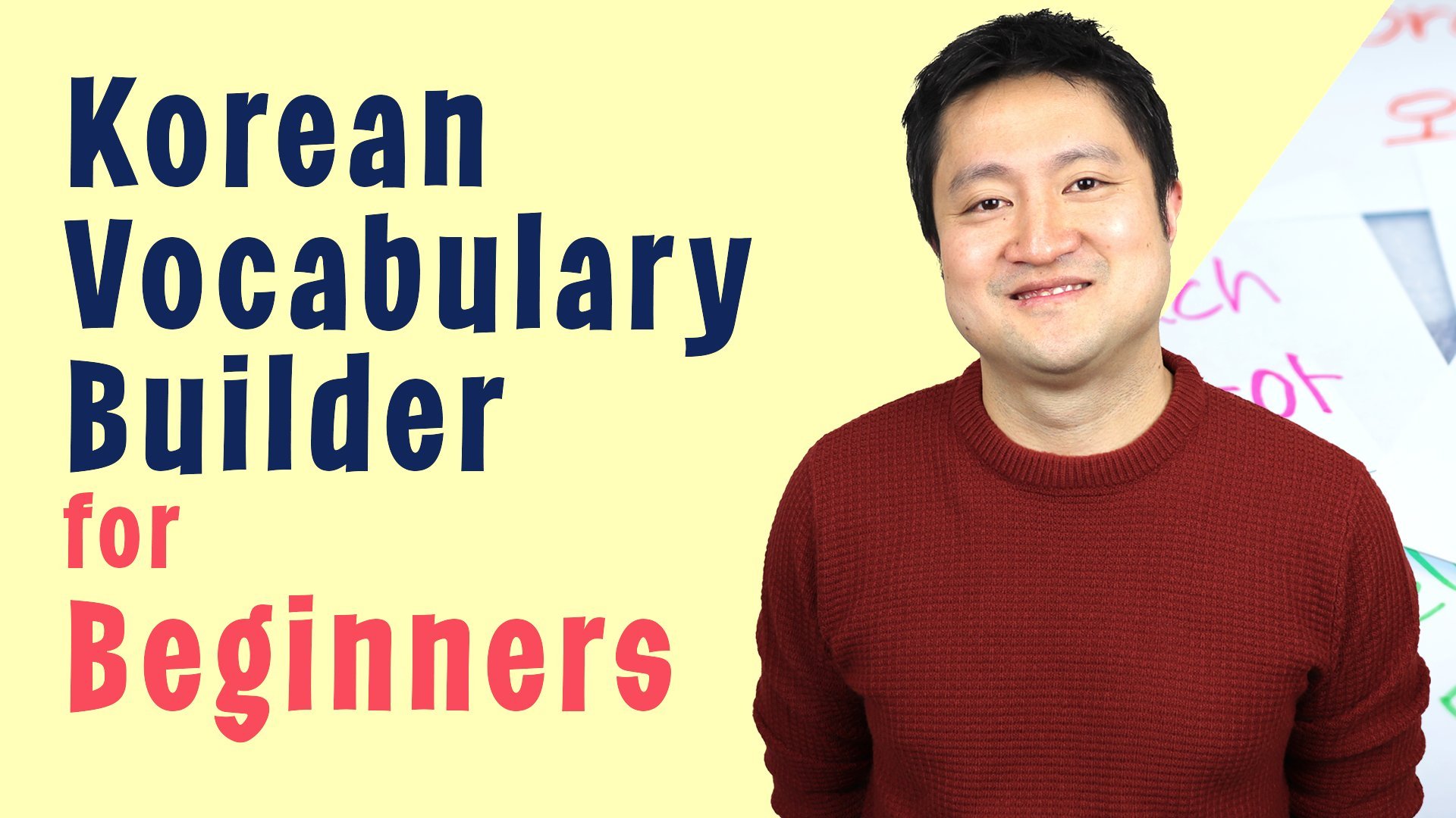 Criador de vocabulário coreano para iniciantes, Keehwan Kim