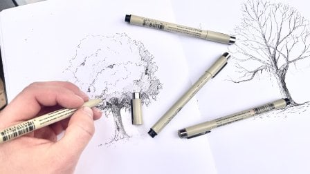 Pen Drawing for Beginners: Permanency, Texture and Composition, Sam  Gillett