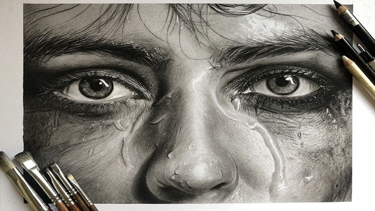 Realistic Pencil Drawing Gallery & Tutorials - Ran Art Blog