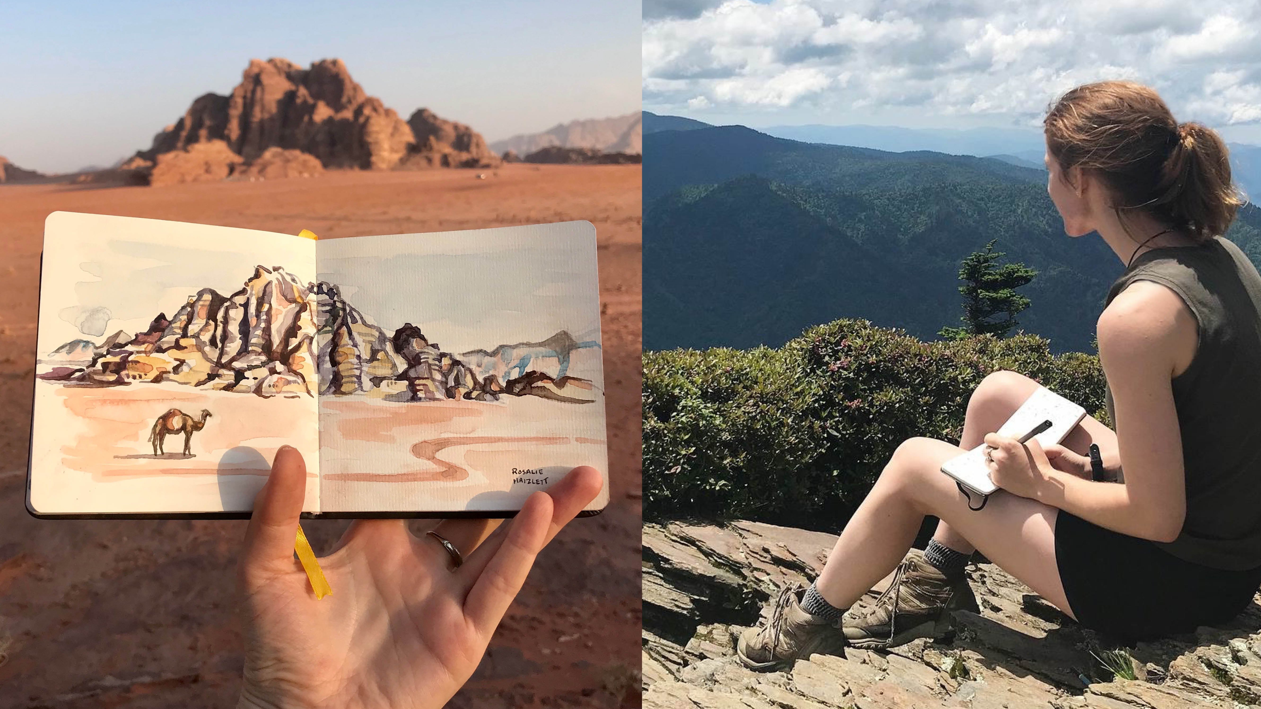 Pinte seu mundo com aquarela: uma abordagem meditativa para pintar paisagens