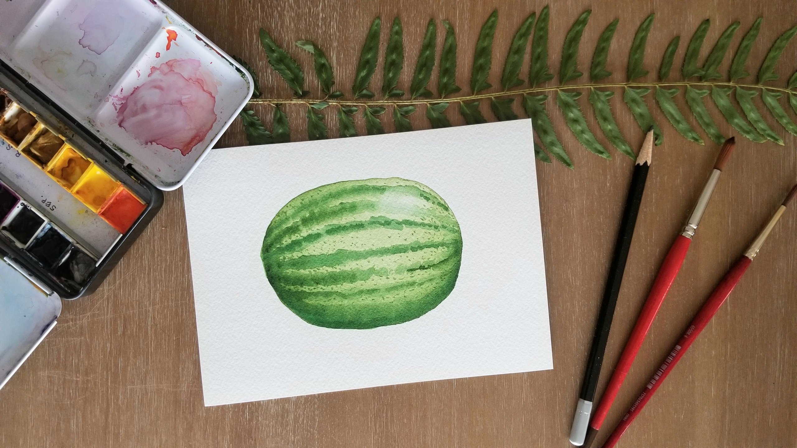 Delicious Watermelon Feta Sandwich Recipe with Pickles and Arugula, image size:2560x1440