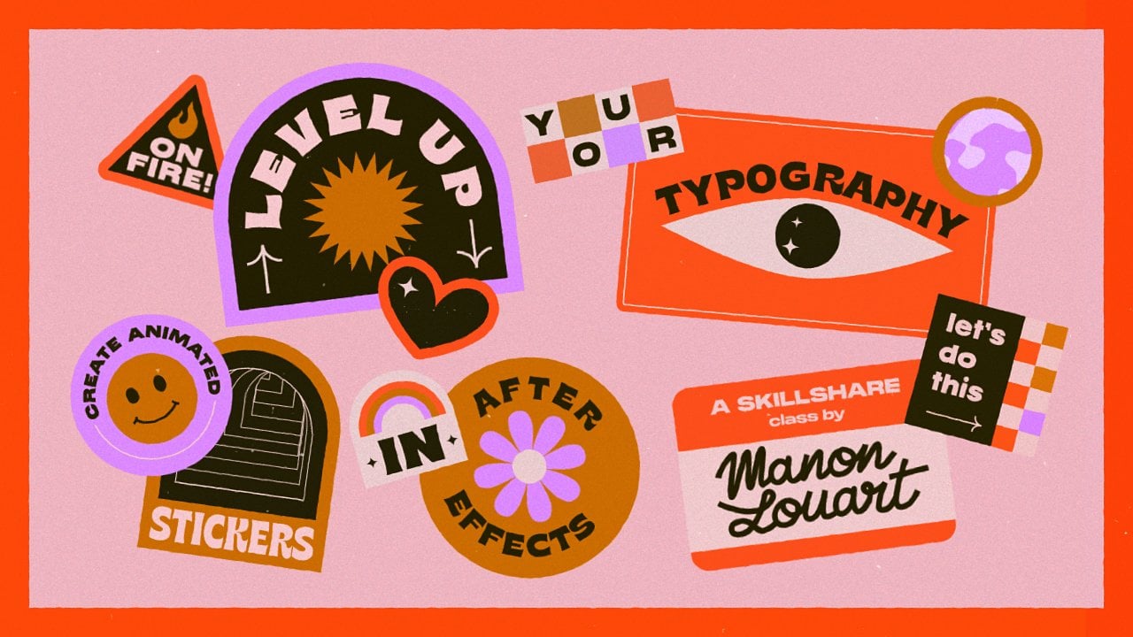 Level Up Your Typography: Creating Animated Stickers in After Effects, Manon Louart