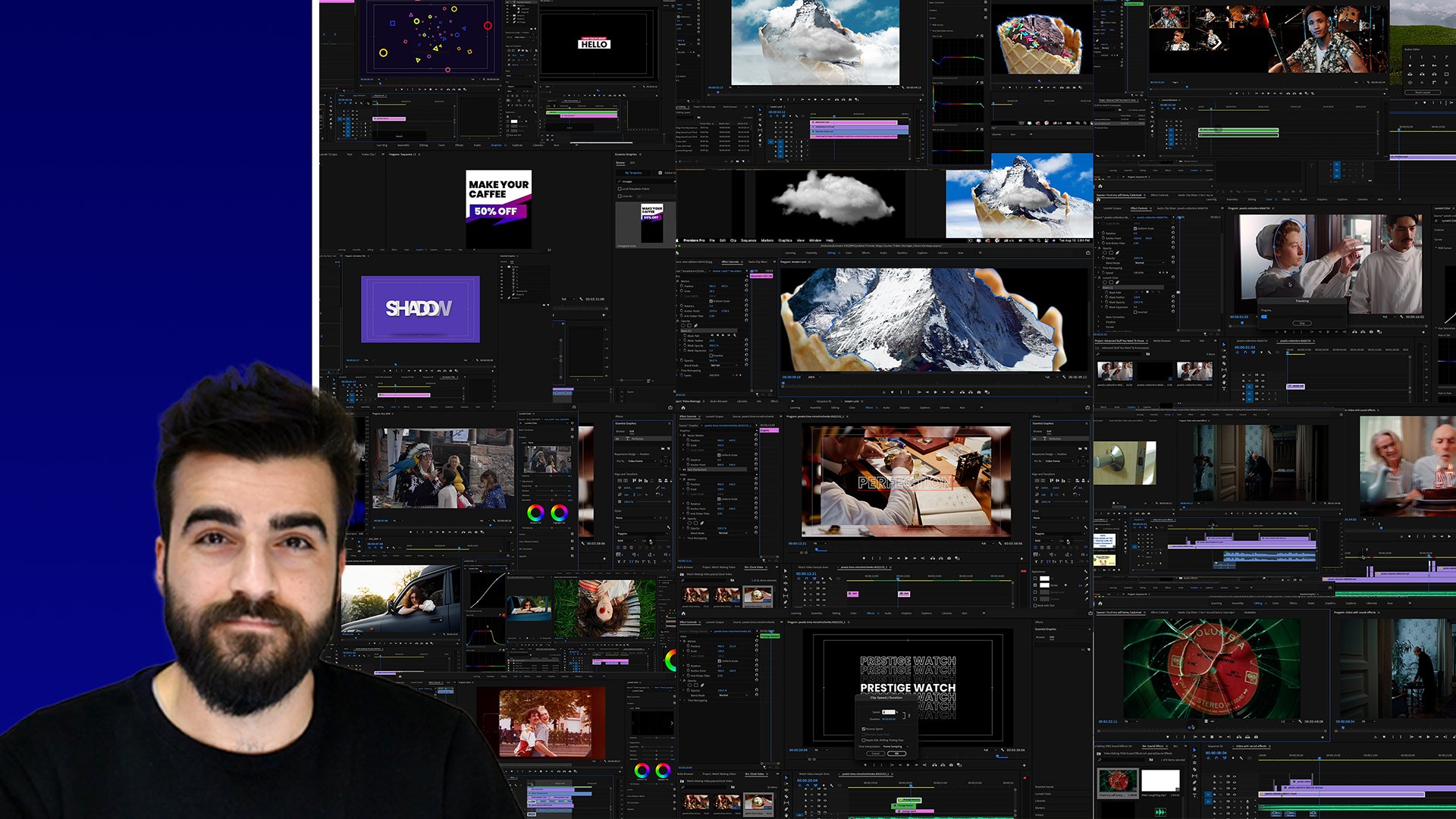 Master Editing And Motion Graphic in Adobe Premiere Pro - Mega Course |  Alan Ayoubi | Skillshare