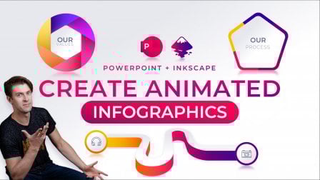 PowerPoint + Inkscape: crea infografías animadas