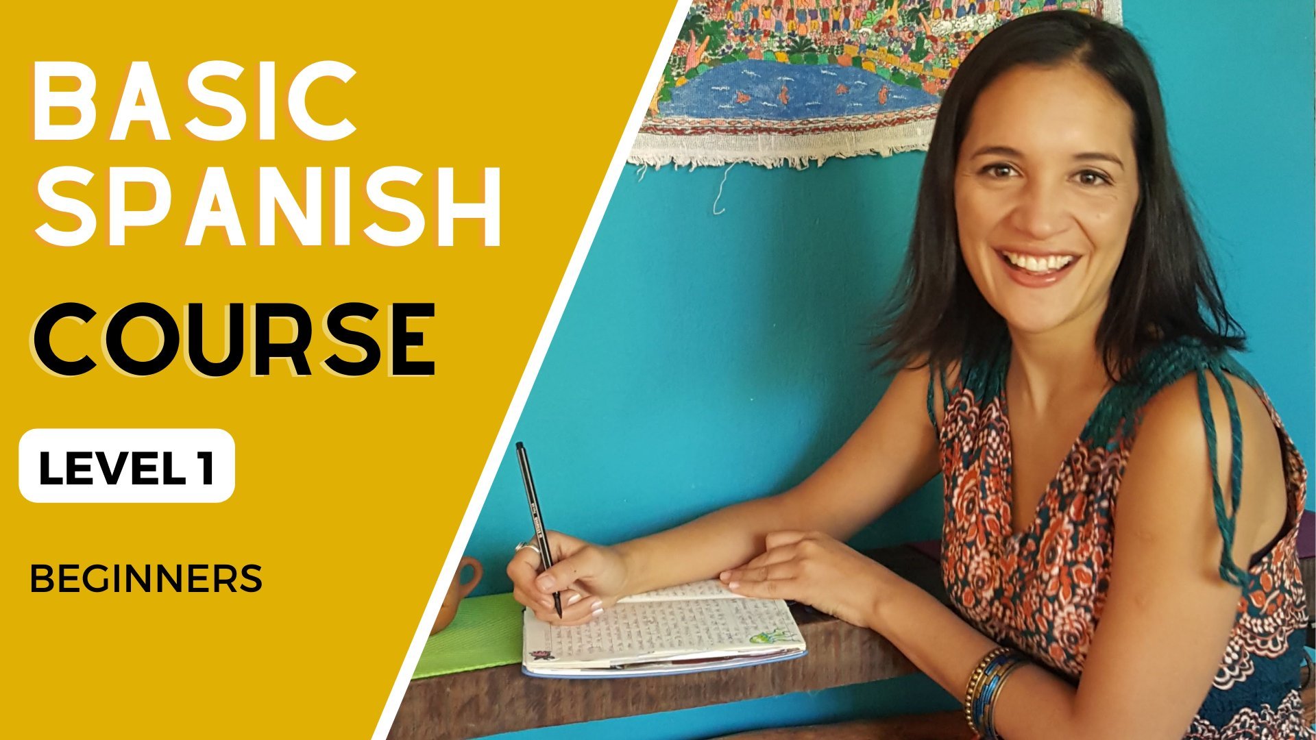 Aprenda curso de espanhol básico básico NÍVEL 1 (iniciantes) Florencia Skillshare imagem