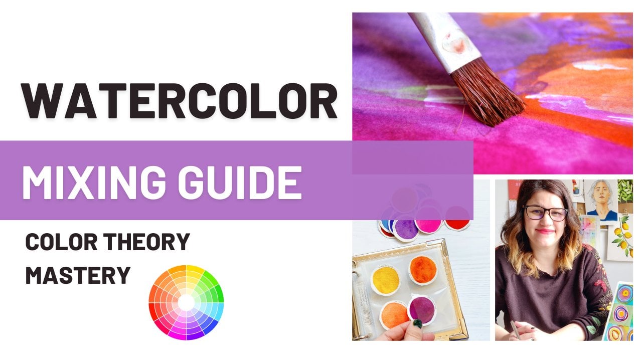 Watercolor Color Theory Mastery: Techniques, Mixing, and Charts | Lara ...