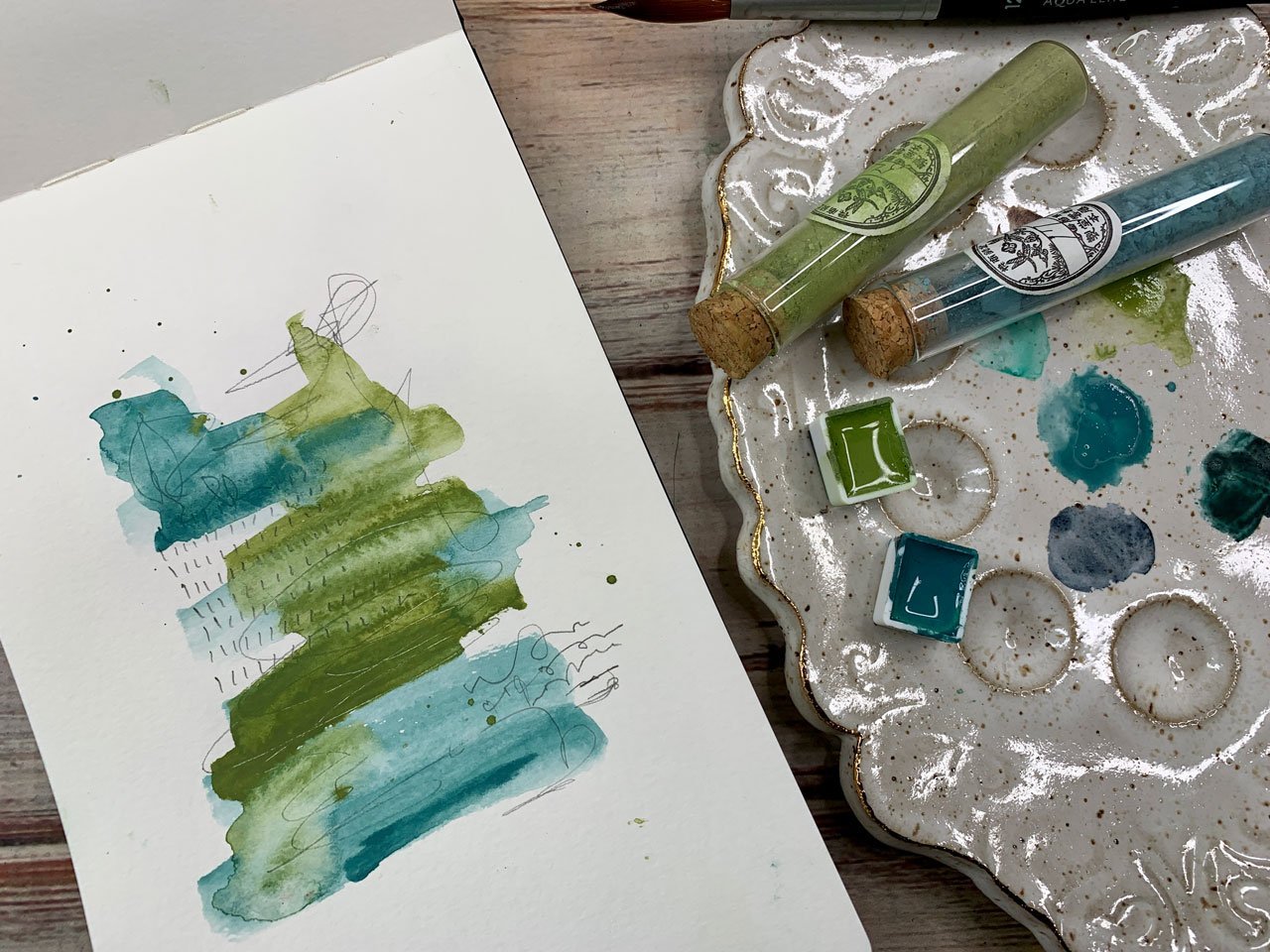 Recipe: Professional-Grade Natural Watercolors - Natural Earth Paint