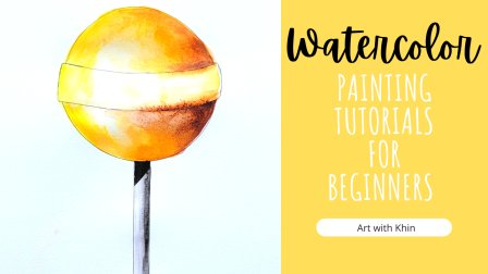 Watercolor: A Beginner's Guide to Painting a Yummy Treat