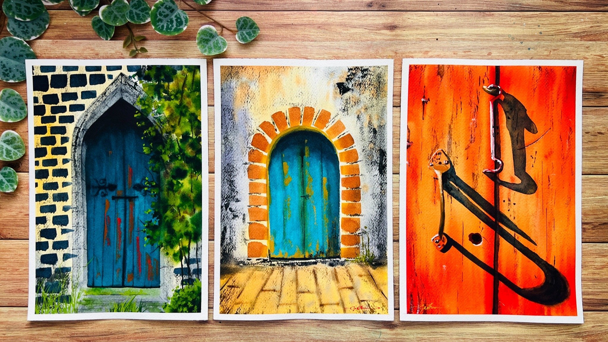 Door painting deals ideas