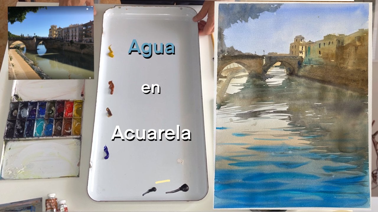 COMO PINTAR AGUA CON ACUARELA FACIL Y SENCILLO Juan Gallego Skillshare