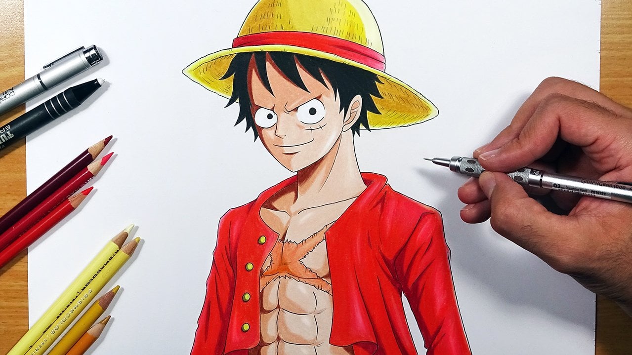 How To Draw Anime Characters Luffy From One Piece Yair Sasson Art Skillshare