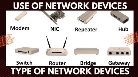 Network Devices- repeaters, hubs, switches bridges 