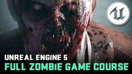 Unreal Engine 5 - crie jogo de FPS do sobrevivência zombies