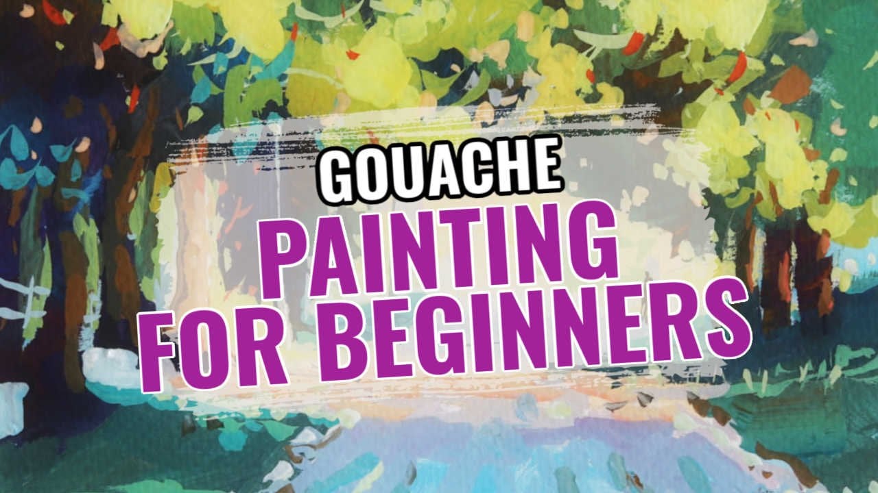 Gouache Painting for Beginners: Materials - Malcolm Dewey Fine Art