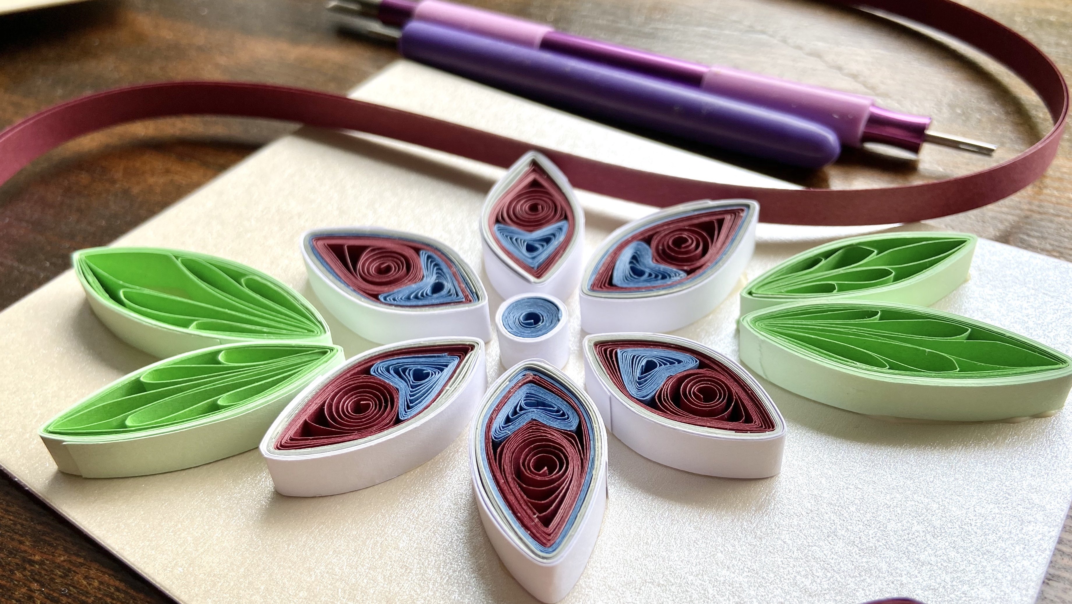 Paper Quilling Quilled Florals Callie Mac Design Skillshare