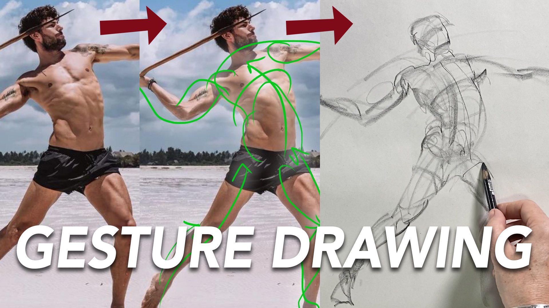 How to do Gesture Drawing: Drawing Life, Siobhan Twomey