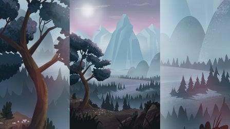 2d game background design