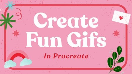 A beginners guide to creating GIFs with Procreate! 