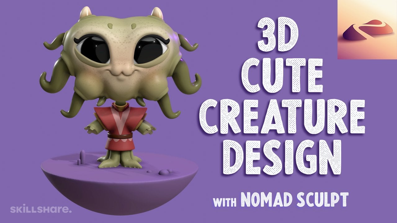 O curso de cachorro quente 3D com Nomad Sculpt, Dave Reed