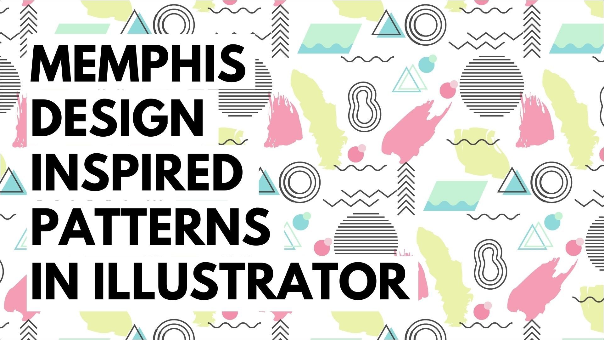 3D Y Shape Pattern in Adobe Illustrator - A Graphic Design for