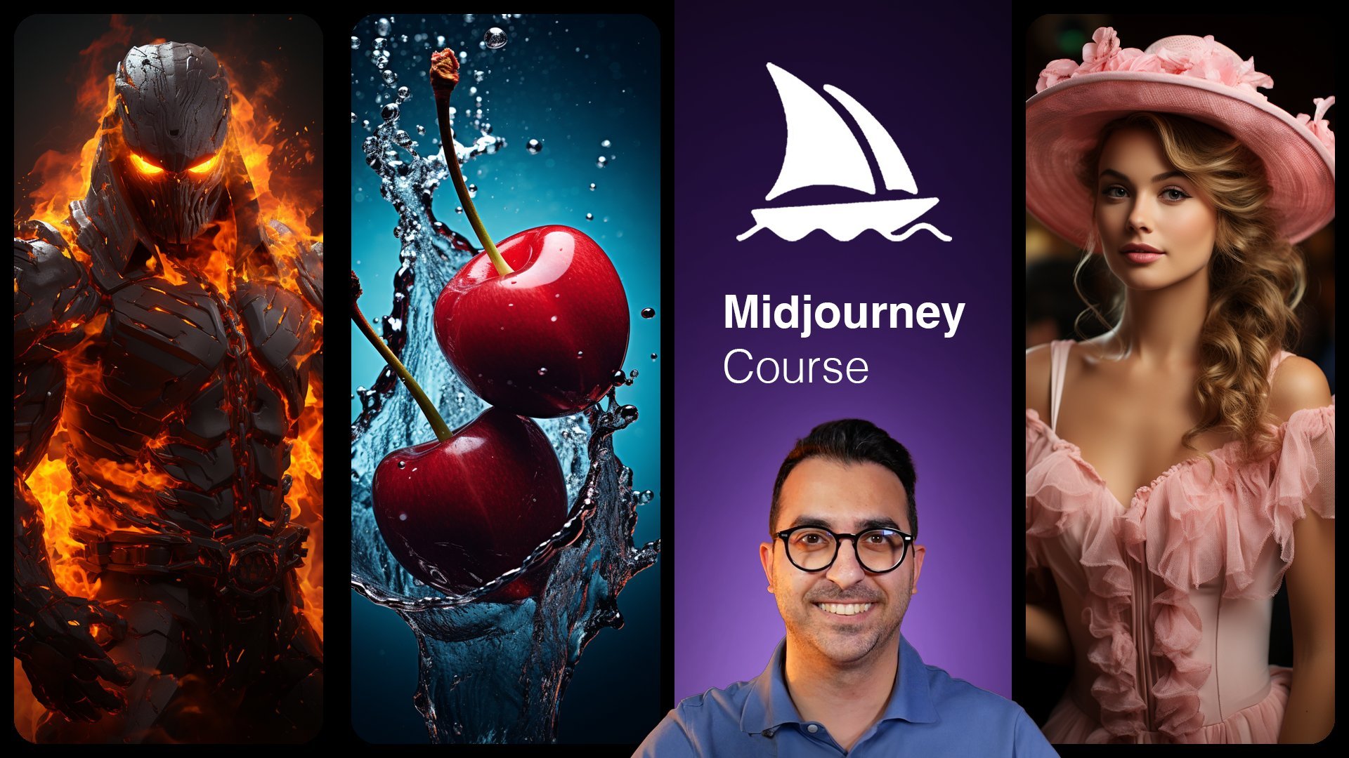 Complete Midjourney AI Course: From Zero to Generative Art Maestro by Allen Rad