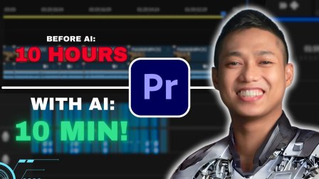 Schalten Sie 10 KI-Tools in Adobe Premiere Pro frei: Bearbeiten in der halben Zeit