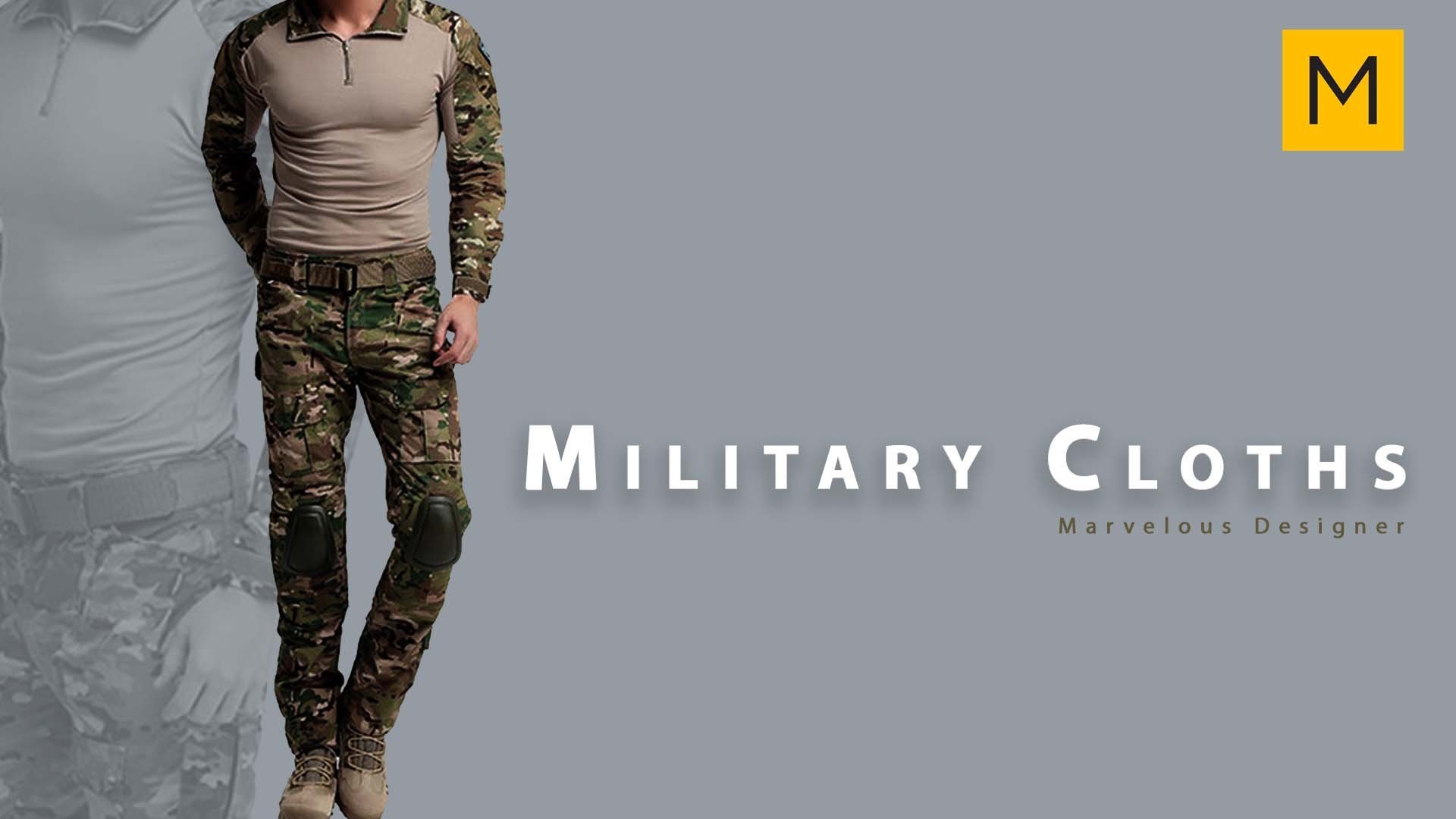 Military Cloths in Marvelous Designer | CJ | Skillshare