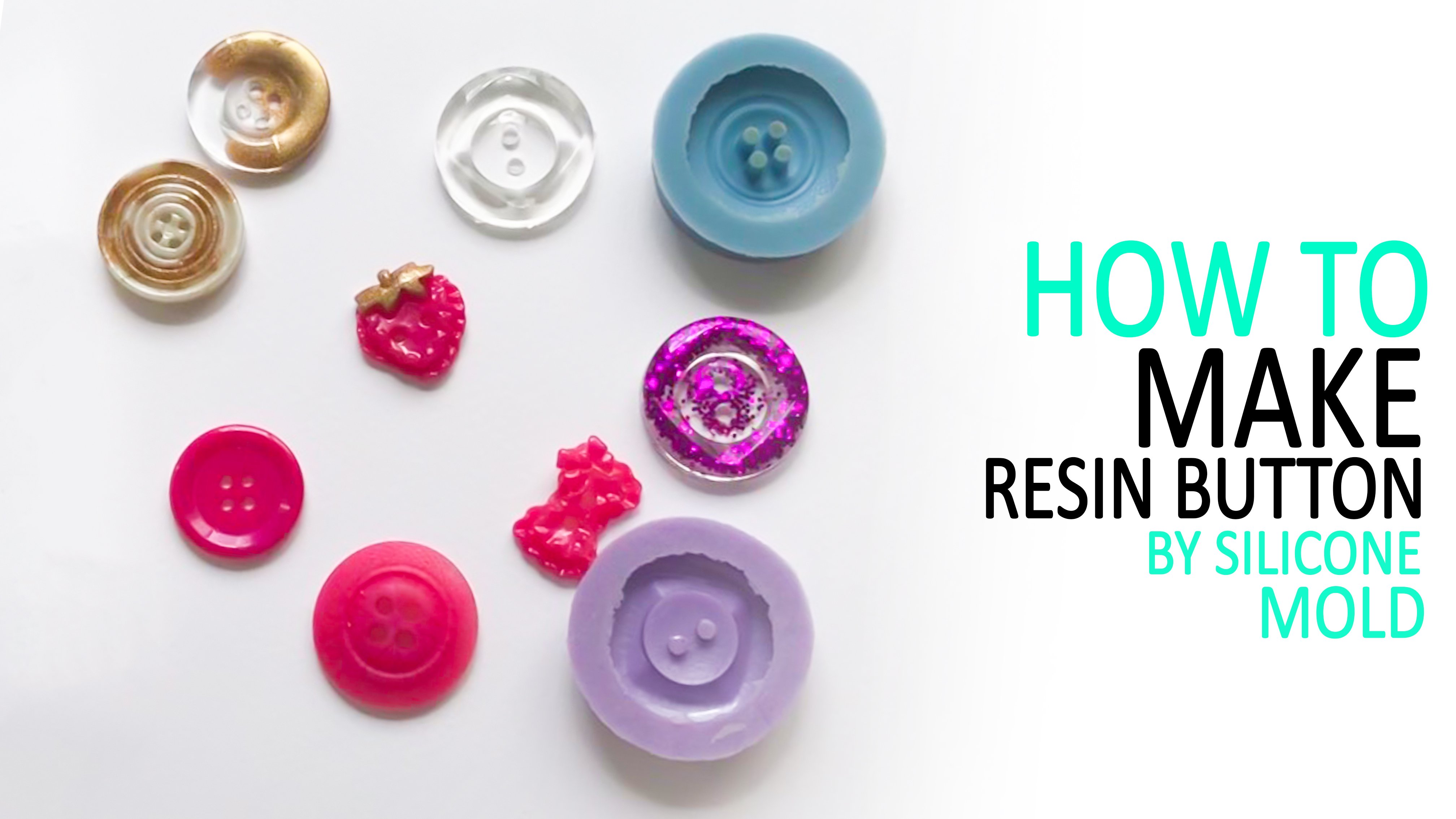 How to make resin button by silicone mold Art School Skillshare