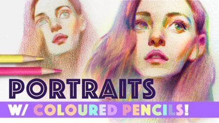 Watercolor Pencils Basics : Get Started with a Simple Fruit