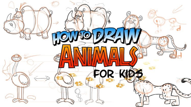 How To Draw ANIMALS for Kids | Ed Foychuk | Skillshare