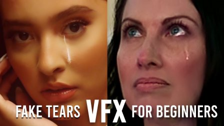 VFX Lágrimas para iniciantes no Adobe After Effect.