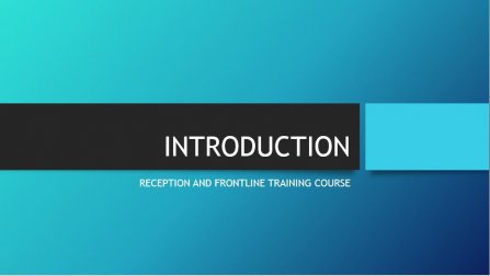 Cours du projet