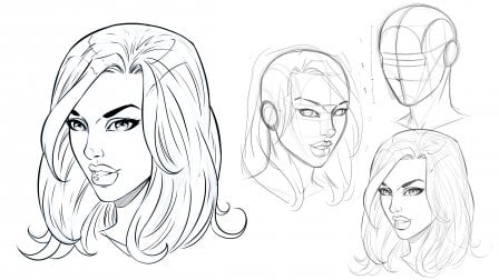 Redirect Notice  Comic face, Drawing expressions, Girl face drawing