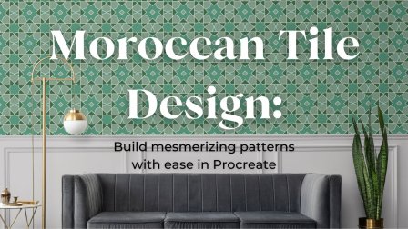 Conception de tuiles marocaines : créer des motifs fascinants en toute facilité dans Procreate ate