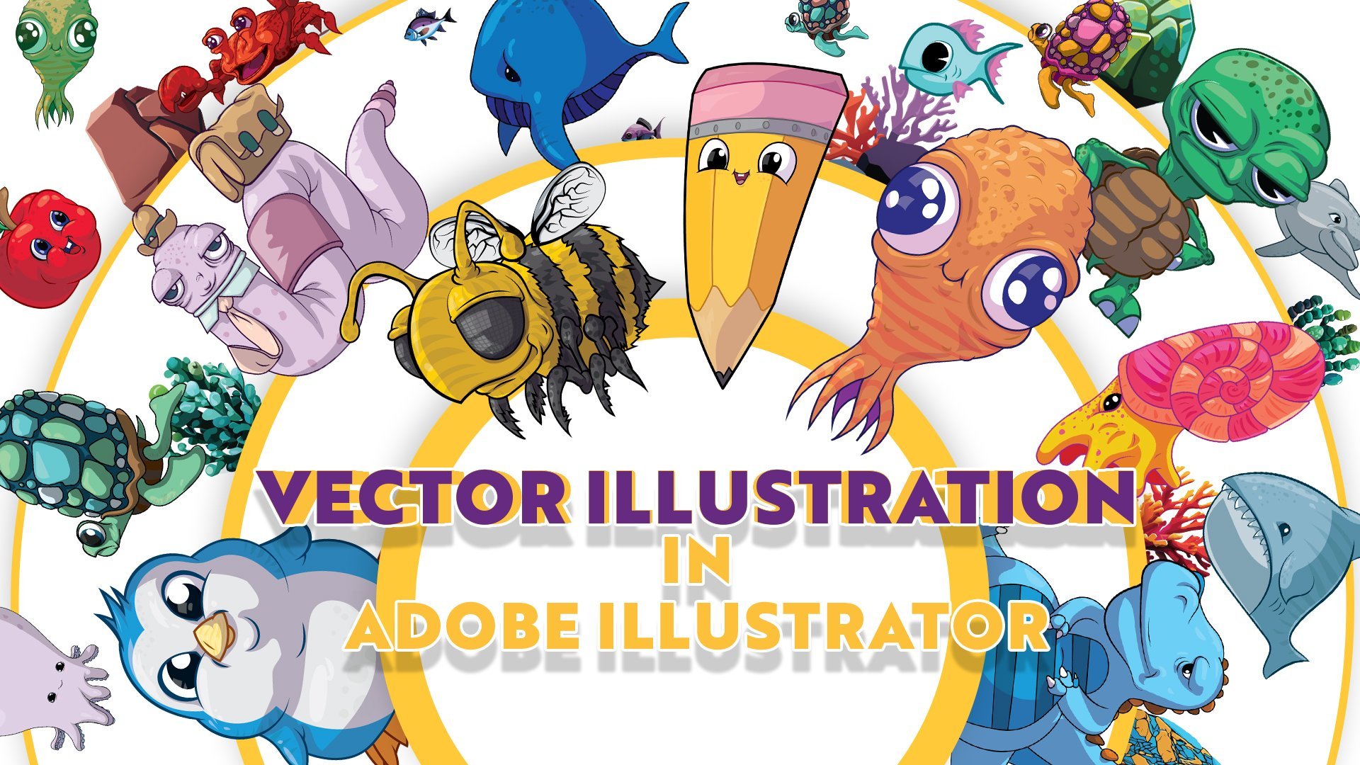 Illustration vectorielle dans Adobe Illustrator : créer un flux de travail amusant et efficace