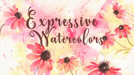 Watercolor Flowers: A Beginner's Guide to Loose Painting, Altea  Alessandroni